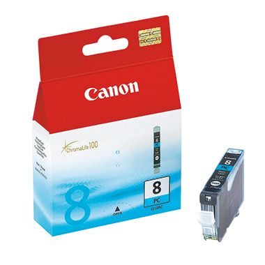 Canon Tintenpatrone 0624B001 CLI8PC 13ml fotocyan