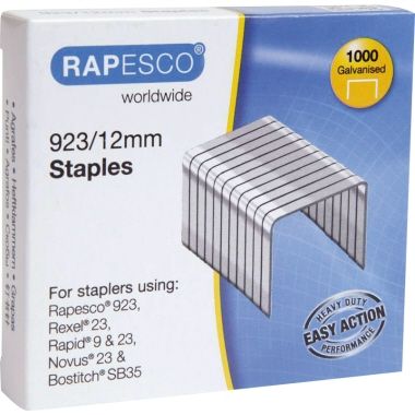 RAPESCO Heftklammern 1238 923/12mm verzinkt