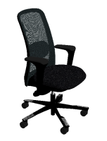 Vorschau: Drehstuhl Sofi Mesh Schwarz, inkl. Armlehnen, Netzrücken, Fußkreuz Aluminium Vorschau: Drehstuhl Sofi Mesh Schwarz, inkl. Armlehnen, Netzrücken, Fußkreuz Aluminium