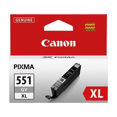 Canon Tintenpatrone 6447B001 CLI551XLGY 11ml grau