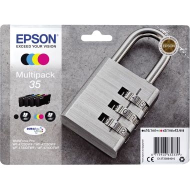Epson Tintenpatrone C13T35864010 35 sw/c/m/y 4 St./Pack.