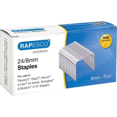 Rapesco Heftklammern S24807Z3 24/8mm 5.000 St./Pack.
