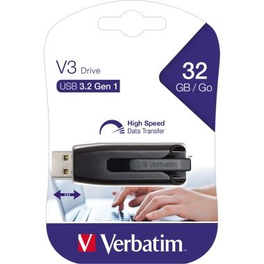Verbatim USB-Stick Store n Go V3 49173 32GB USB3.0 grau